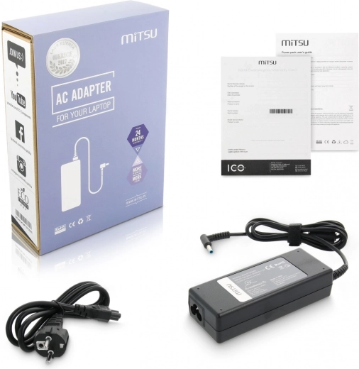 Nabíječka/zdroj 19,5V 4,62A (4,5x3,0 pin) - HP 90W