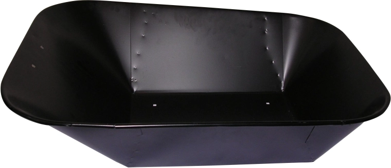 Náhradní korba ke stavebnímu kolečku 60 l černá bodovaná