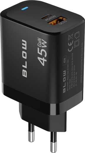 45 W rychlé nabíjení s Power Delivery