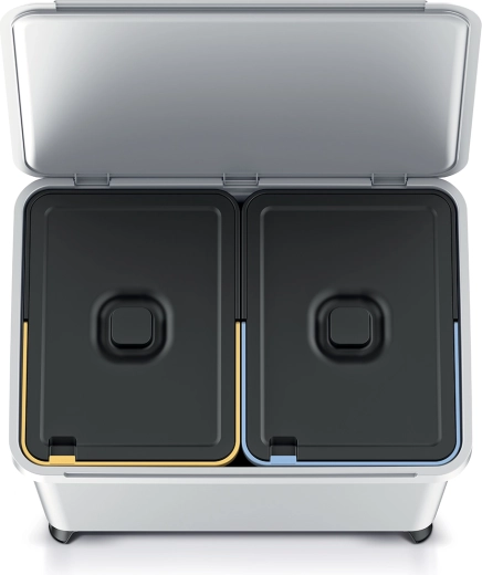 Dvě oddělené komory pro snadné třídění