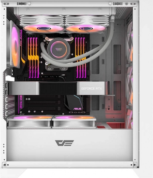 RGB vzhled za tvrzeným sklem