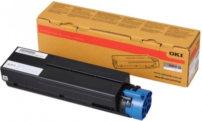 Toner pro tiskárny OKI B433 / B513, černý, výtěžnost 12 000 stran