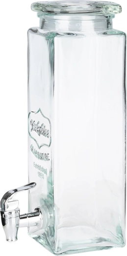 Odolné silné sklo a těsnící víčko