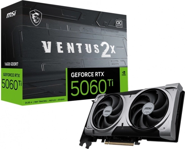 Grafická karta GeForce RTX 5060 Ti 16G Ventus 2X OC Plus