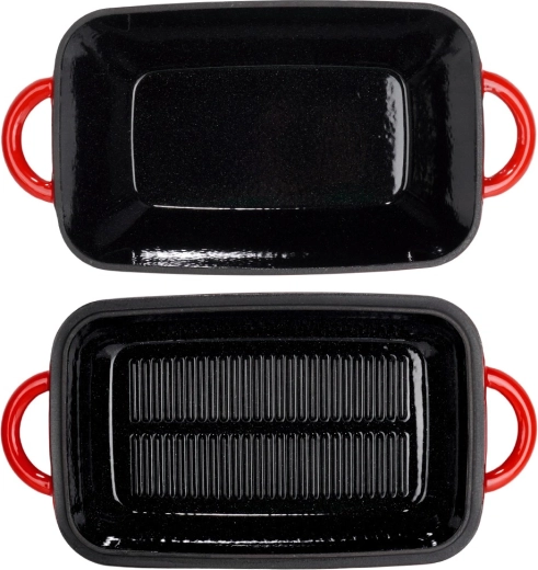 Dvě nádoby v jedné: pekáč + grilovací víko