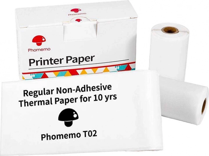 Termální papír PHOMEMO 53 mm, 3 role