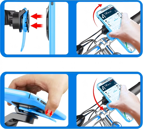 Otočné uchycení pro ideální úhel