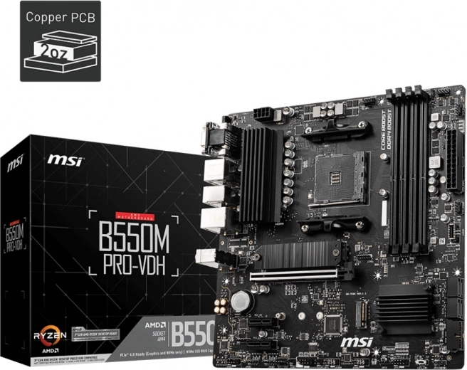 Základní deska MSI B550M PRO-VDH