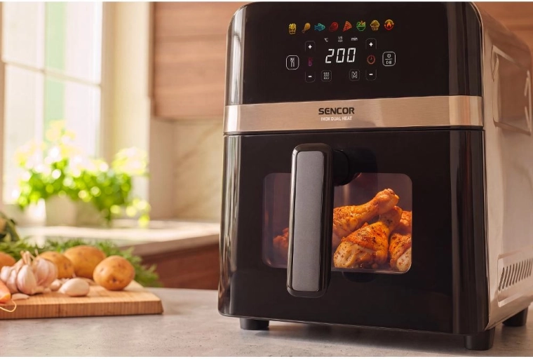 Rovnoměrné propečení s Dual Heat