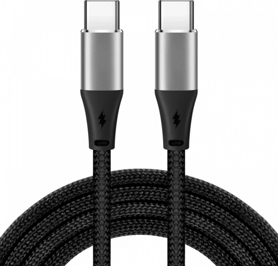 Kabel typu C černý 1m