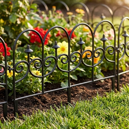 Elegantní dekor a čisté linie záhonů