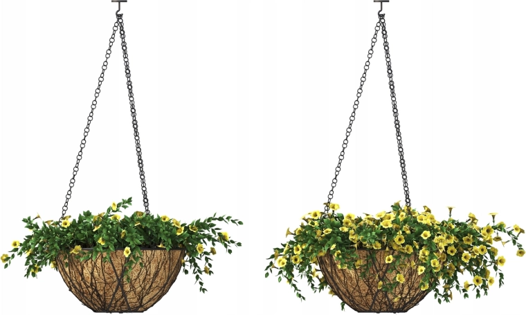 Pevná kovová konstrukce a jisté zavěšení