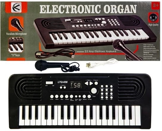 Dětské varhany (keyboard) s mikrofonem - 1 kus