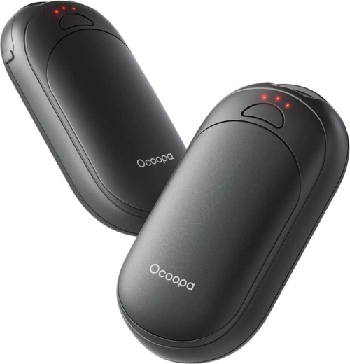 Ocoopa hřejítko na ruce 2x2500 mAh, USB-C, černé