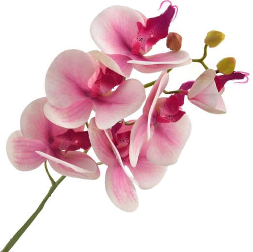 Umělá orchidej růžová 72 cm