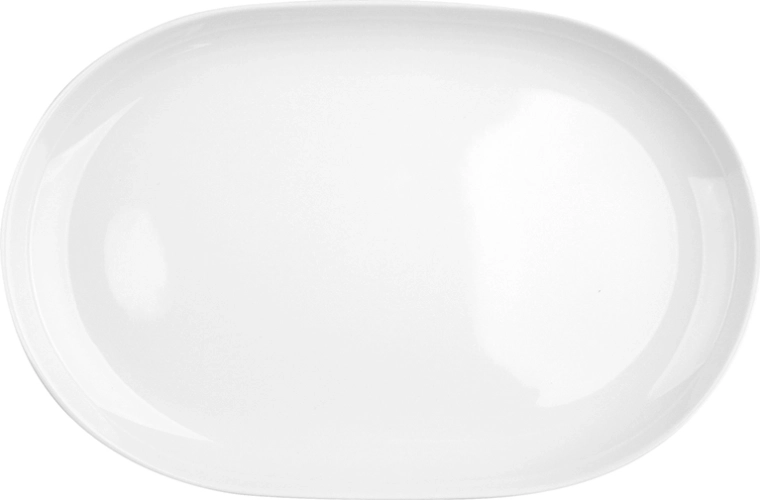 Mariapaula Moderna bílý servírovací podnos (pólmisek) 28 cm