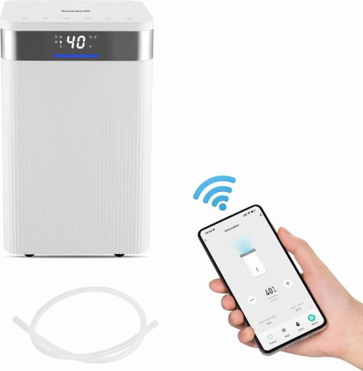 Odvlhčovač vzduchu Bauerkraft s Wi‑Fi 12 l/24 h