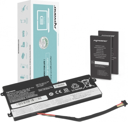 Baterie Movano pro Lenovo ThinkPad T440/T440s/X240 2060 mAh (24 Wh)
