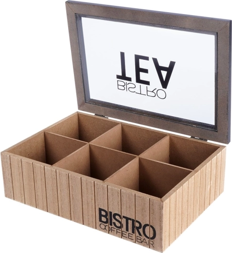 Přehledné třídění v 6 přihrádkách