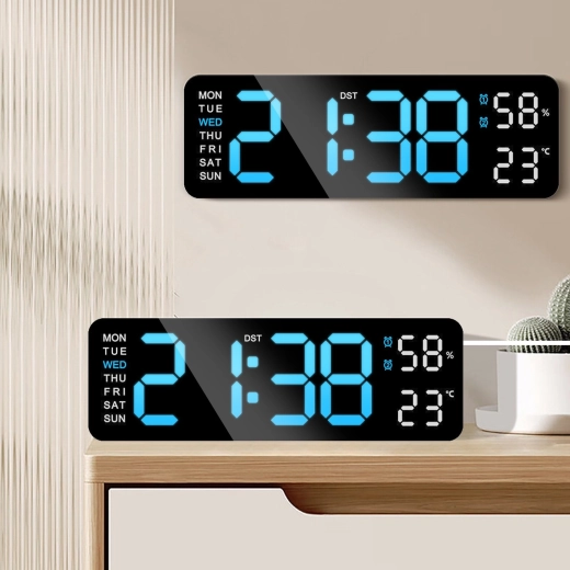 Hlasitý alarm a SNOOZE pro pohodlné vstávání