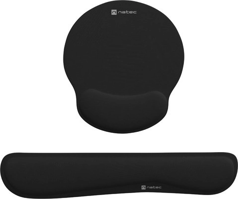 Ergonomická podložka pod myš a opěrka zápěstí Natec Chipmunk 2 v 1