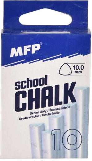 Neprášivá bílá křída (10 ks)