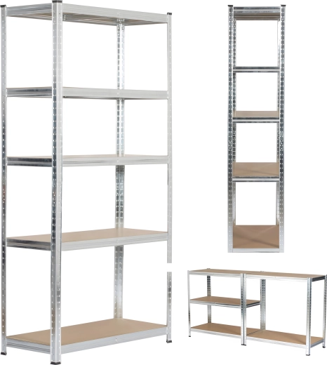 2 v 1: možnost rozdělení na dva regály