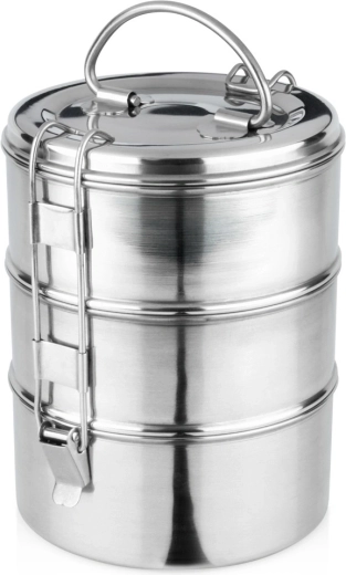 Vilde nerezová třípatrová jídlonosička 3x 900 ml
