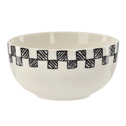 Černobílý design, který vynikne na každém stole