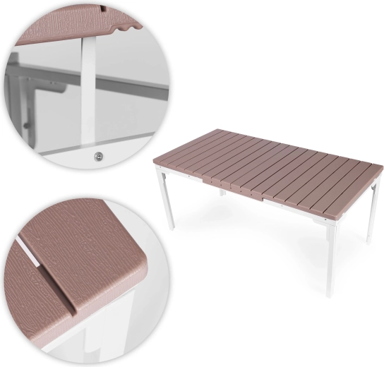 HDPE deska s dekorem dřeva