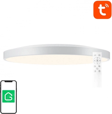 Chytré stropní svítidlo 30 cm s bluetooth, 16 milionů barev, 1600 lm – GOSUND LB13