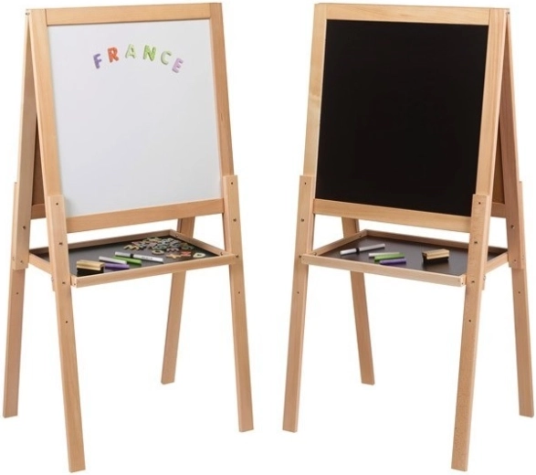 Jeujura dřevěná multifunkční tabule 54 × 54 cm