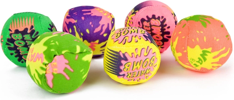 Vodní míčky – vodní bomby 5 cm (6 ks)
