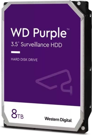 Pevný disk WD Purple 8 TB 3,5" pro dohledové systémy