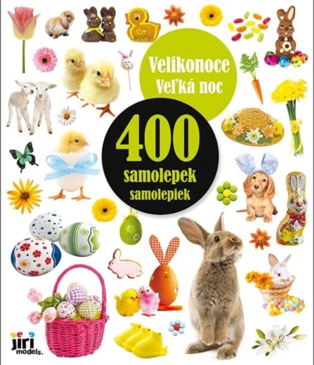 Velikonoční samolepky – 400 ks se zábavnými motivy