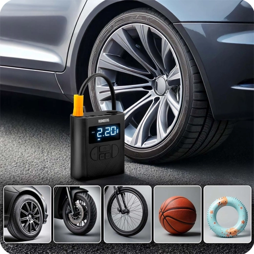 Výkonný a multifunkční pro auto, moto, kolo i míče