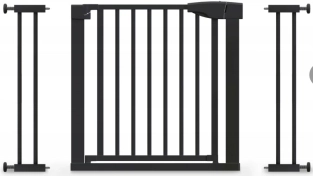 Bezpečnostní zábrana BabyProtect 75–110 cm – Černá