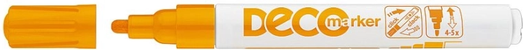 Lakový popisovač ICO Deco oranžový