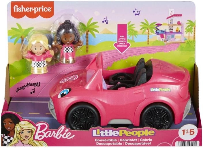 Fisher-Price Little People Barbie kabriolet se zvuky