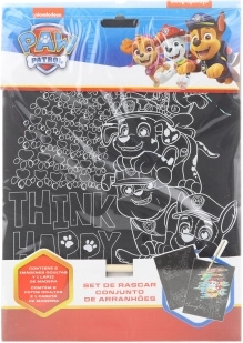 Vyškrabovací obrázek PAW PATROL – sada 2 obrázků