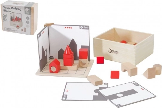 Skládanka Space Building Blocks 41 ks Classic World