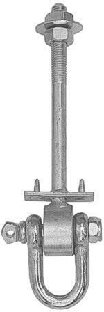 Houpačkový hák M12 × 130 mm, nosnost 70 kg