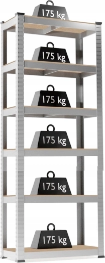 Nosnost 175 kg na každou polici