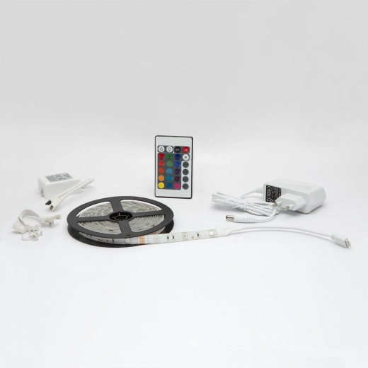 RGB LED pásek s dálkovým ovládáním 3 m