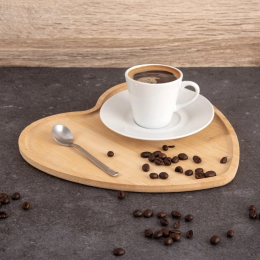 Dekorativní srdcový tvar pro efektní servírování