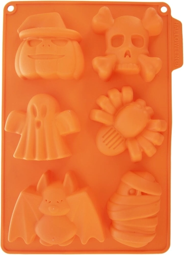 Šest halloweenských tvarů v jedné formě