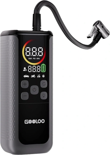 Dvojitý autokompresor GOOLOO gt160 s powerbankou - 1 kus