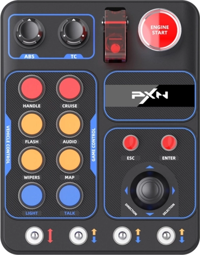 Tlačítkový panel pro simulátory PXN CB1