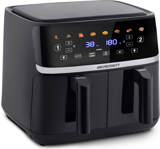 Dvě nezávislé komory pro dvojnásobnou porci