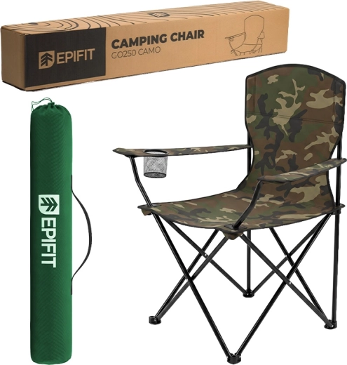 Turistická kempingová židle GO250 camo